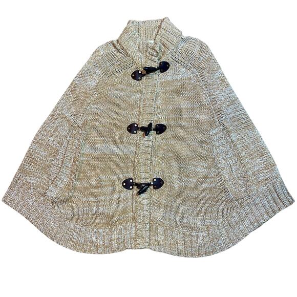 Michael Kors Cape Sweater Toggle Button Full Zip - Picture 10 of 10